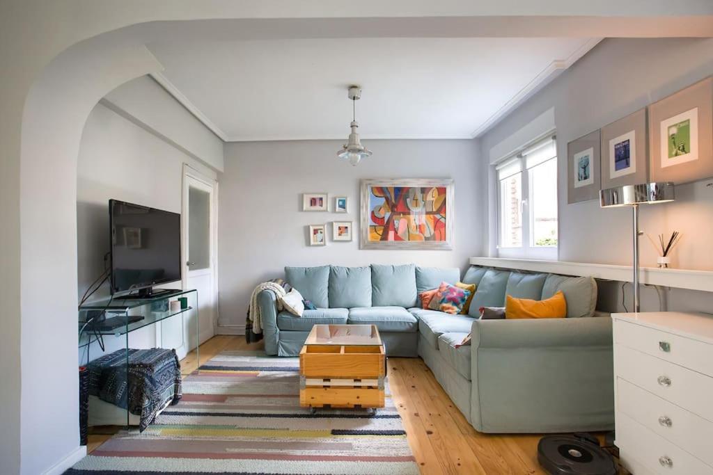 Lovely Apartment In Getxo Eksteriør billede